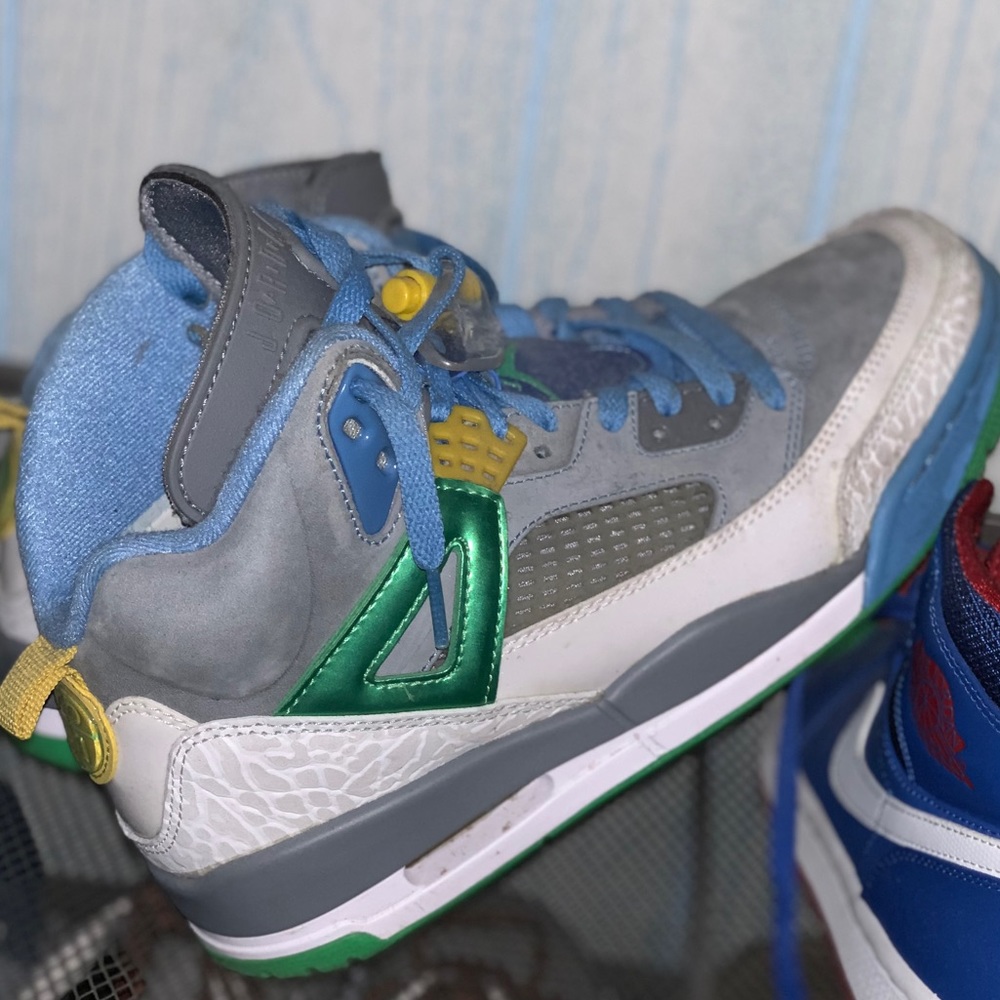 Air Jordan Easter Spizike Stealth/Poison Green
